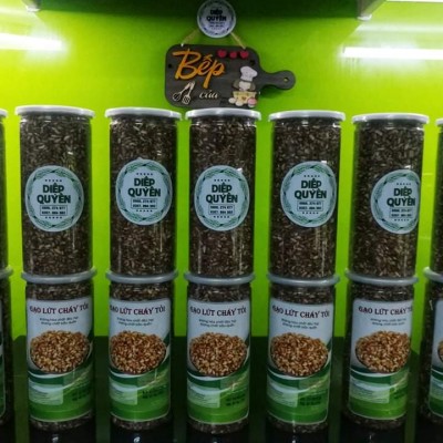 Gạo lức cháy tỏi