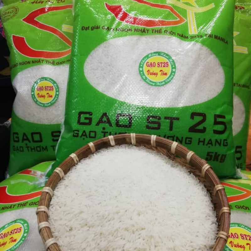 Gạo đặc sản ST25